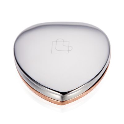 Lunavit Power Heart Duo - Magnetherz aus Edelstahl und Kupfer